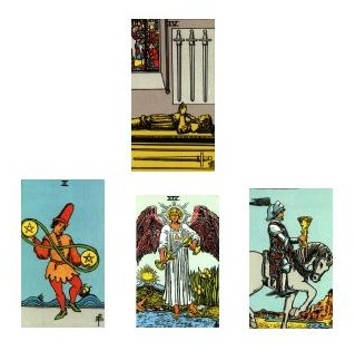 Tarot reading 1-5-11