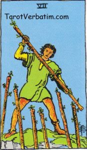 Seven of Wands