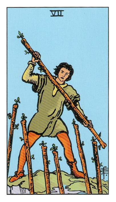 Seven of Wands