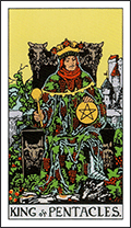 sc king pentacles