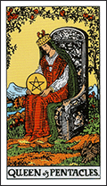 sc queen pentacles