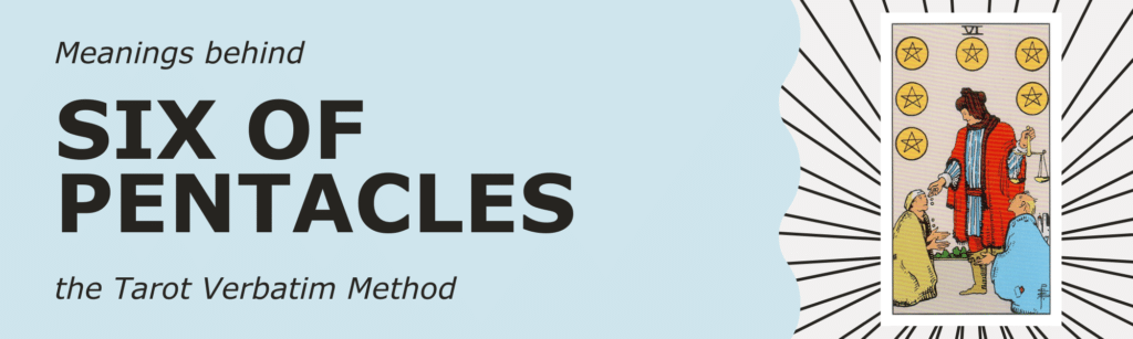 six of pentacles